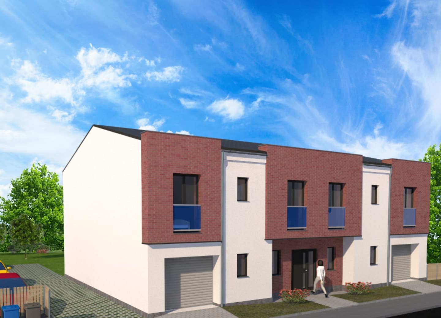 Řadové domy Červený Hrádek - obrázek 3