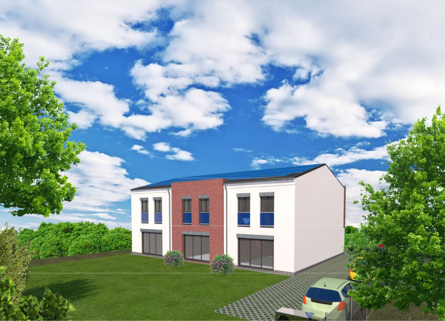 Řadové domy Červený Hrádek