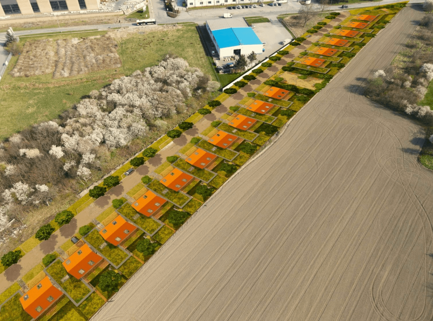 Rodinné domy Chválkovice