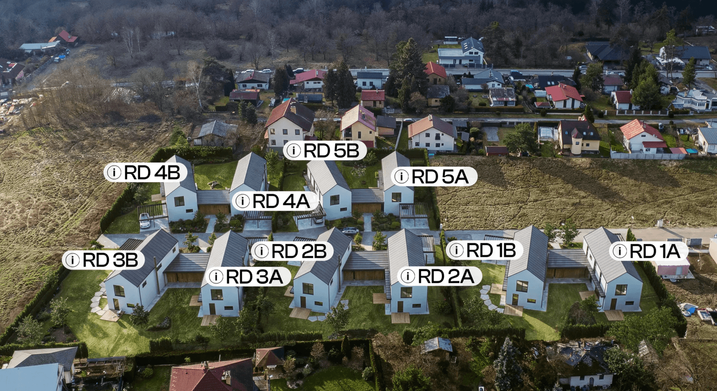 Rodinné domy Hradištko - obrázek 2